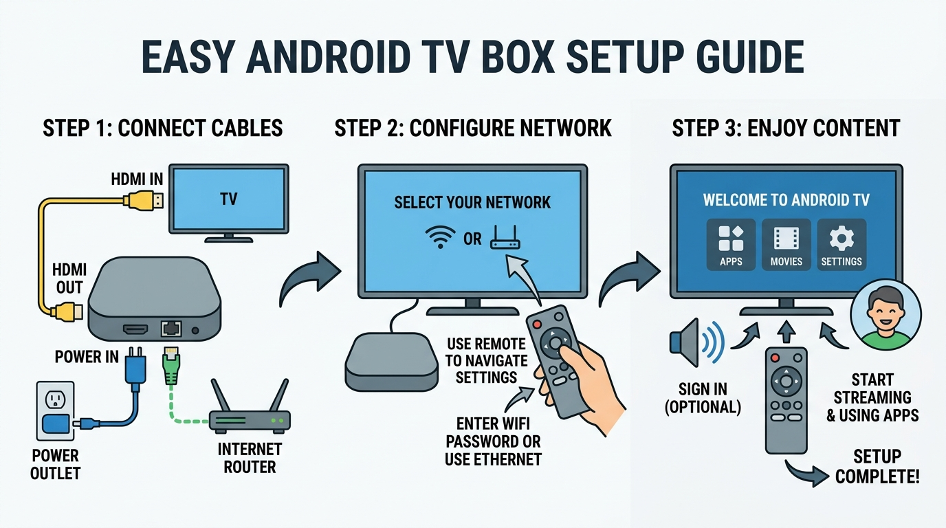 Learn how to install eagle 4k iptv android tv box with our 2026 guide
